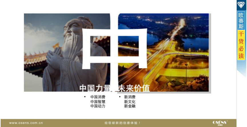 一個中字，體現(xiàn)中裝建設的核心價值，成為品牌超級符號